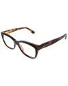 Jimmy Choo Women's Fashion 53mm Optical Frames In Brown