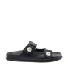 Jimmy Choo Fayence Pearl-embellished Sandals