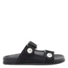 Jimmy Choo Fayence Pearl-embellished Sandals