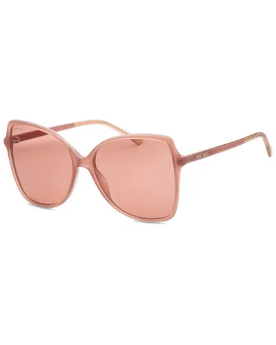 Jimmy Choo Women's Fedes 59mm Sunglasses In Brown