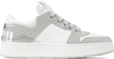JIMMY CHOO WOMEN'S FLORENT/F LEATHER SNEAKERS