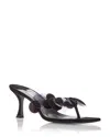 Jimmy Choo Freja 70 Suede Heeled Sandals In Black/smoke