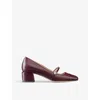 Jimmy Choo 'mary Jane Elisa In Garnet/garnet