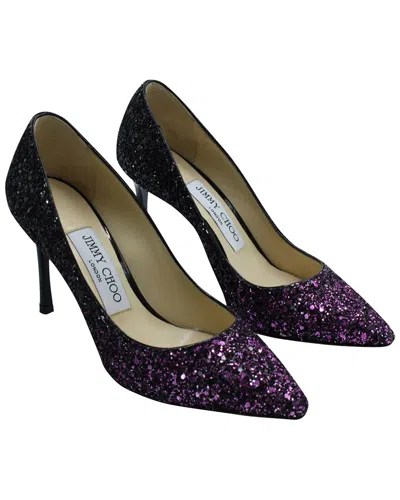 JIMMY CHOO JIMMY CHOO WOMEN'S GLITTER ROMY 100 PUMP (AUTHENTIC PRE-LOVED)