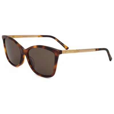 Jimmy Choo Women's Havana 56mm Sunglasses In Brown
