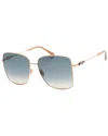 Jimmy Choo Women's Hester/s 59mm Sunglasses In Gold