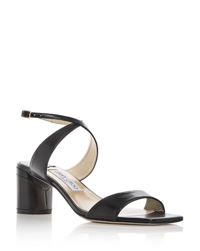 Jimmy Choo Women's Jago 60 Ankle Strap Sandals In Black