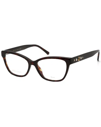 Jimmy Choo Women's Jc 334 54mm Optical Frames In Brown