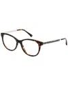 Jimmy Choo Demo Oval Ladies Eyeglasses Jc202 0086 52