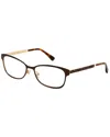 Jimmy Choo Women's Jc307/f 54mm Optical Frames In Brown