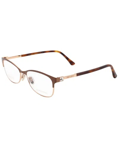 Jimmy Choo Women's Jc275-0fg4-00 Optical Frames In Brown
