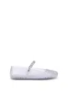 Jimmy Choo Transparent Rubber The Jelly Ballerinas