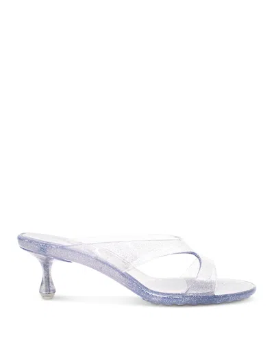 Jimmy Choo Women's Jelly Drop 50 Sandals In Silver