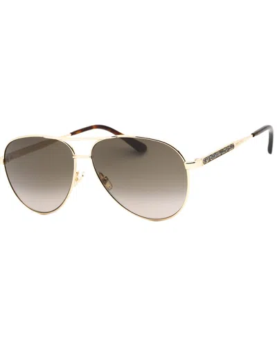 Jimmy Choo Women's Jimena 60mm  Sunglasses In Brown