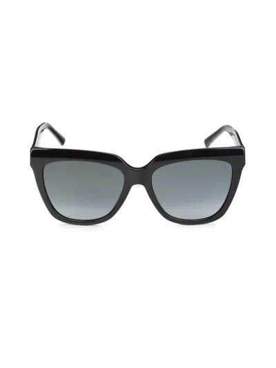Jimmy Choo Women's Julie 55mm Square Sunglasses In Black
