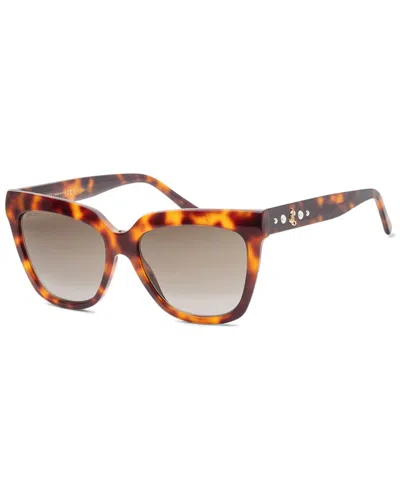 Jimmy Choo Women's Juliekas 55mm Sunglasses In Brown