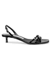 Jimmy Choo 35mm Kaira Strappy Patent Leather Sandals In Multi