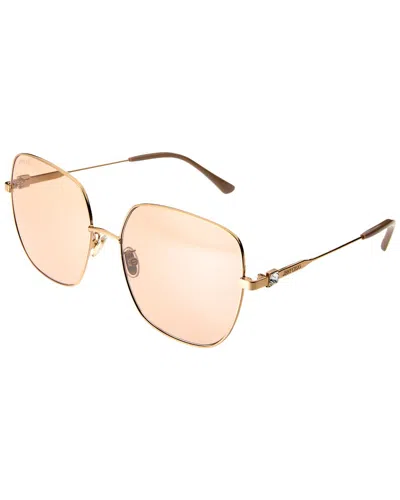 Jimmy Choo Women's Kori/g 60mm Sunglasses In Gold