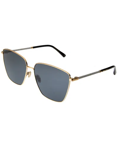 Jimmy Choo Women's Lavi 60mm Sunglasses In Gold