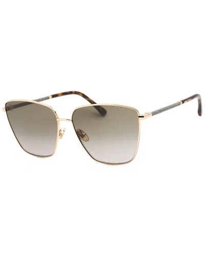 JIMMY CHOO JIMMY CHOO WOMEN'S LAVI/S 60MM SUNGLASSES