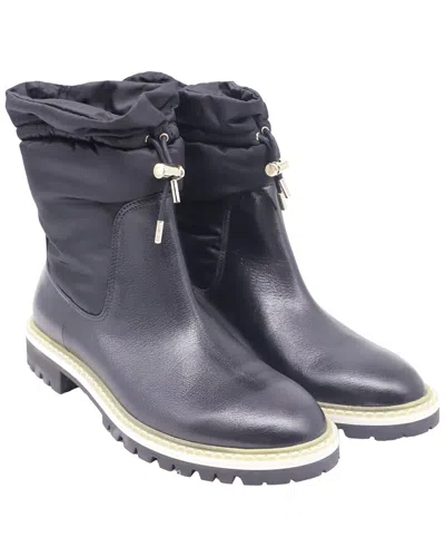 Pre-owned Jimmy Choo Women's Leather Bao Bootie (authentic Pre-loved)