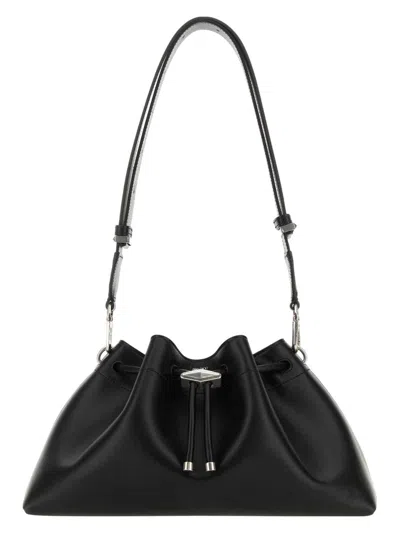 Jimmy Choo Women's Leather Bon Bon Crossbody Bag In Black