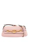 Jimmy Choo Small Diamond Lizard-embossed Shoulder Bag In Pink