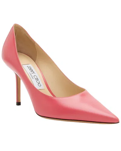 Jimmy Choo Women's Leather Love 85 Pump (authentic Pre-loved) In Pink
