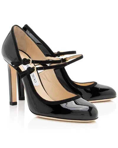 Pre-owned Jimmy Choo Women's Leather Micha Mary Jane Pump (authentic Pre-loved)