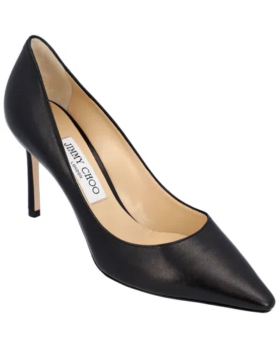 Jimmy Choo Women's Leather Romy Pump In Black