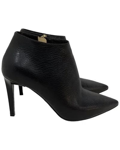 Jimmy Choo Zipped Pointed Ankle Boots In Black Leather
