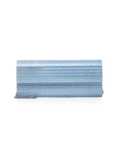 Jimmy Choo Women Light Blue Sweetie Clutch