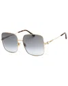 Jimmy Choo Women's Lili/s 58mm Sunglasses In Gold