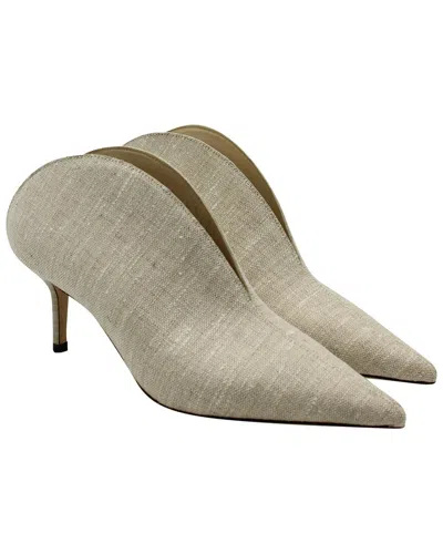 Jimmy Choo Women's Linen Loris Mule (authentic Pre-loved)