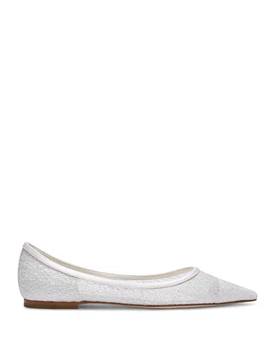 Jimmy Choo Women's Love Flats In Silver