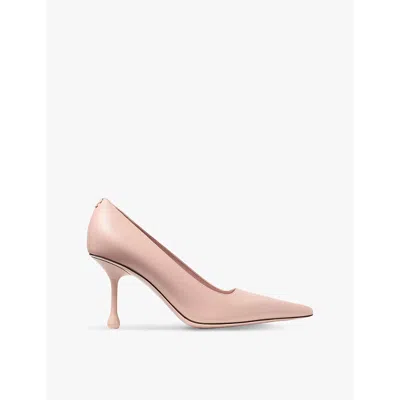 JIMMY CHOO WOMENS MACARON IXIA 80 LEATHER COURTS EUR 37 / 4 UK
