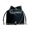 Jimmy Choo Women's Marcheline Pearl Small Bucket Crossbody Bag In Black In Black