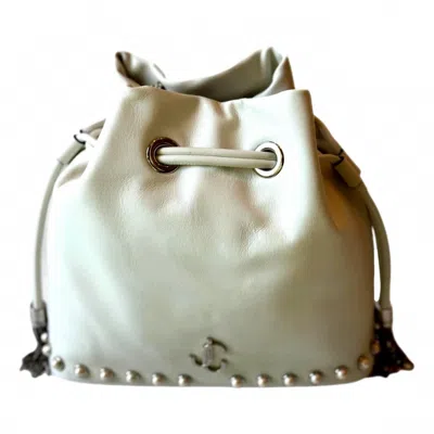Jimmy Choo Women's Marcheline Pearl Small Bucket Crossbody Bag In Ivory In Multi