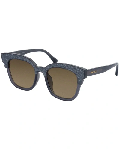Jimmy Choo Women's Mayela/s 50mm Sunglasses In Gray