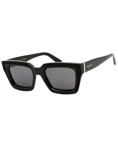 Jimmy Choo Women's Megs/s 51mm Sunglasses In Black