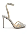 Jimmy Choo Mimi 100 Sandals In Silver