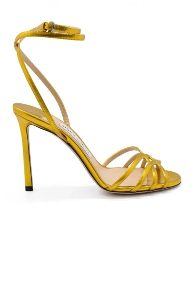 Jimmy Choo Women Mimi 100 Sandals In Yellow