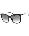 Jimmy Choo Women's Nerea/g/s 57mm Sunglasses In Black