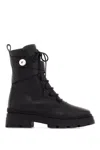 Jimmy Choo Womens Black Noemi 45 Logo-embellished Grained-leather Heeled Ankle Boots In Nero