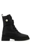 Jimmy Choo Chunky Sole Ankle Boots With Strap Detail In Black