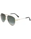 Jimmy Choo Women's Olly/s 60mm Sunglasses In Gold
