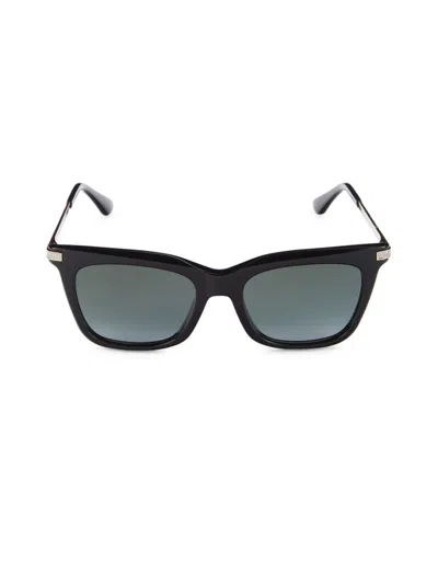 Jimmy Choo Women's Olye 52mm Rectangle Sunglasses In Black