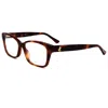Jimmy Choo Women's 53 Mm Eyeglasses In Transparent