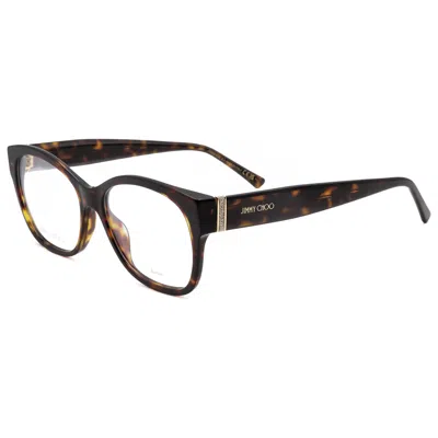 Jimmy Choo Jc371 0086 00 Havana 53mm In Brown