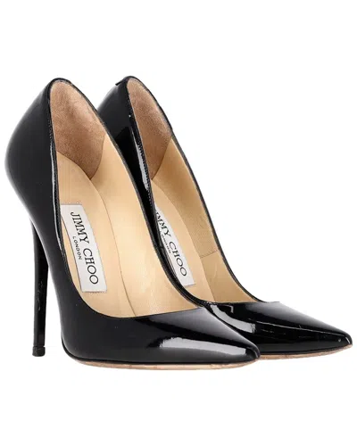 Jimmy Choo Women's Patent Anouk Pointed Pump (authentic Pre-loved)